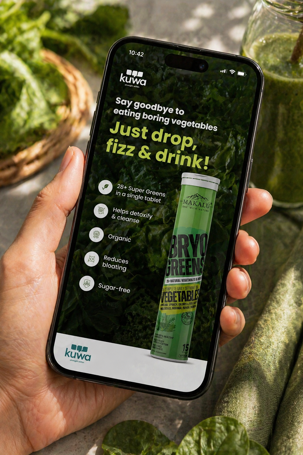 Bryo Greens — mobile