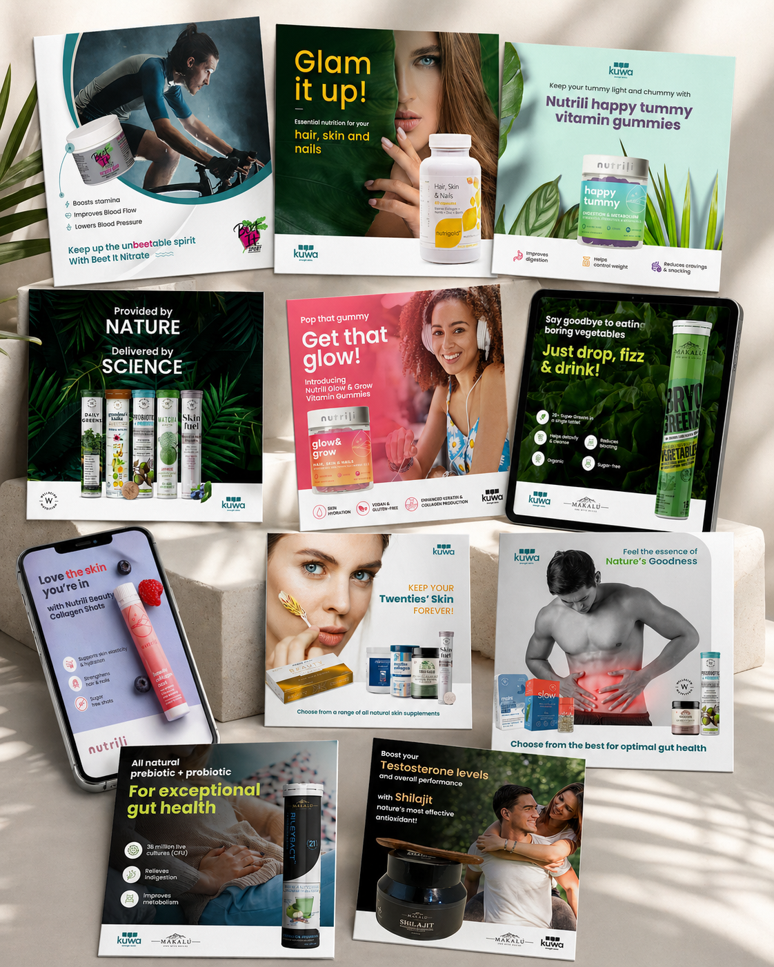 Kuwa — full campaign collage