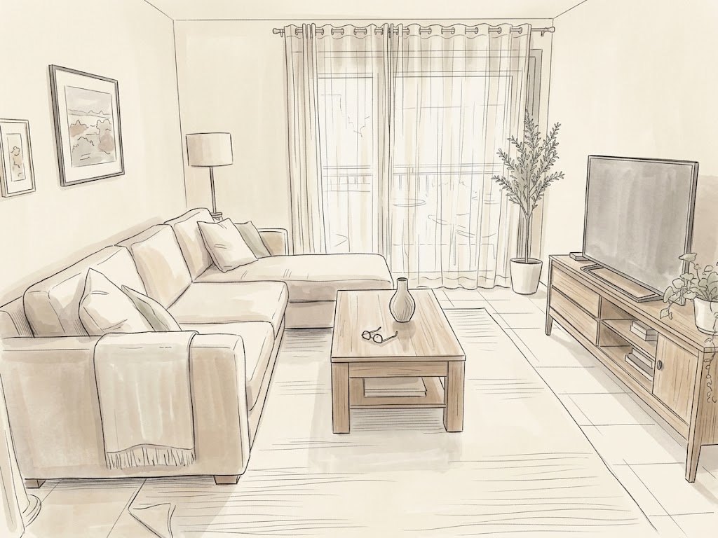 Alternative direction: light and calm