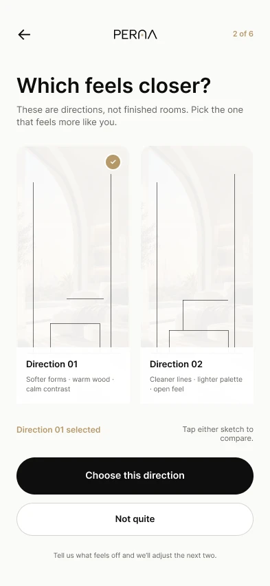 Concepts hi-fi screen